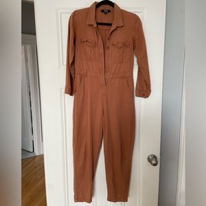 Paper Heart Brown Boilersuit / Jumpsuit